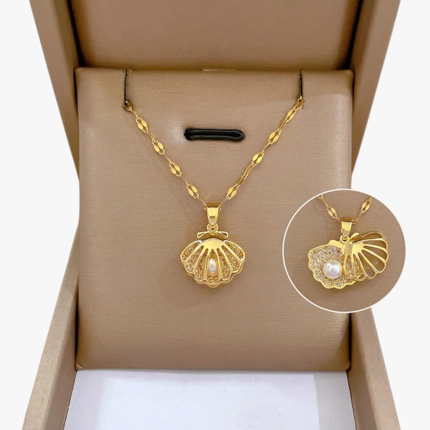 Collana di perle di conchiglia retrò Lana - - collana collana perle conchiglia elegant womens necklaces jewelry lana necklace NECKLACES Necklaces for Women perle retr - Concept Palermo
