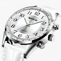 Reloj deportivo casual en piel dorada Hombre