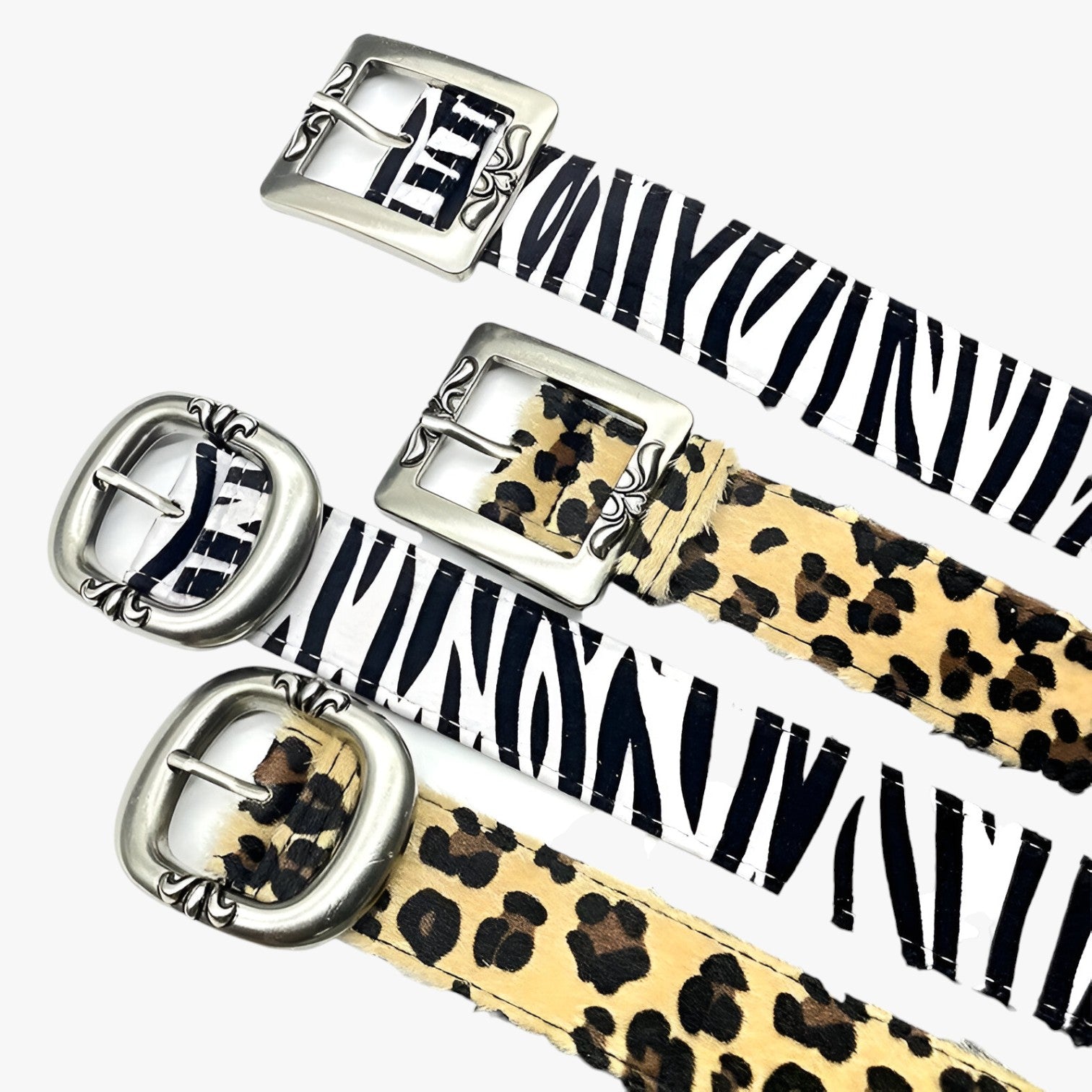 Cintura Y2K Leopardata Stile Punk Vintage Donna - - Belts belts for woman cintura cintura leopardata donna leopardata punk stile vintage waist belt for women Womens belt - Concept Palermo