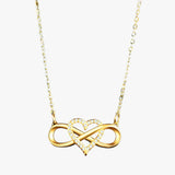 Halsketting met Hartvormige Hanger Lana