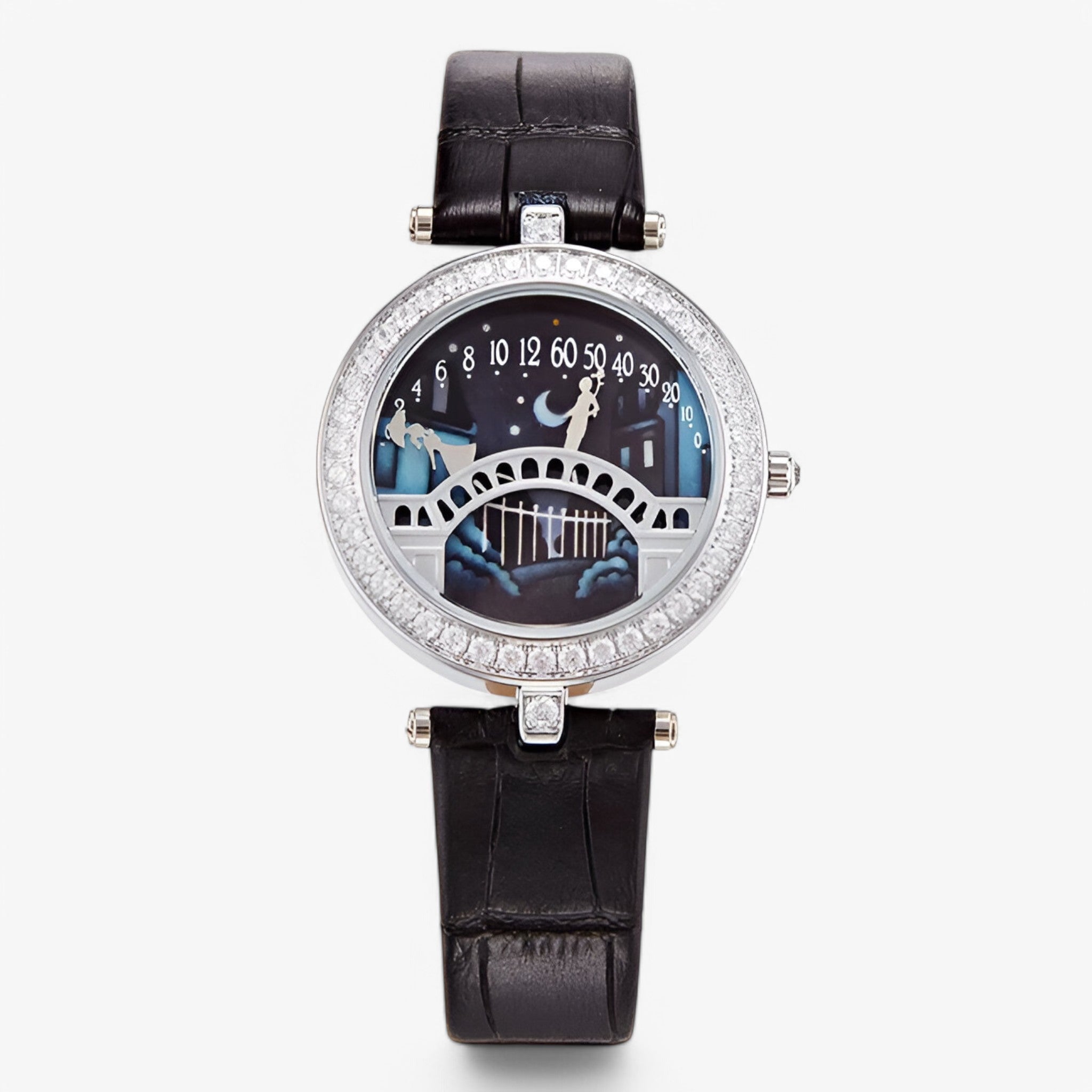 Orologio da donna e leggero con quadrante artistico - Nera - artistico donna female watch leggero orologio orologio donna quadrante watch for women watches - Concept Palermo