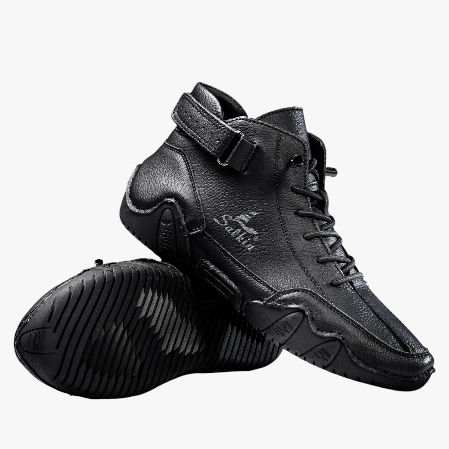 Scarpe Uomo Eleganti Casual in Vera Pelle Traspiranti Fatte a Mano Nere Marroni - - Boots & Shoes casual classe fatti mano pelle shoes shoes for men Shoes men stile traspiranti - Concept Palermo
