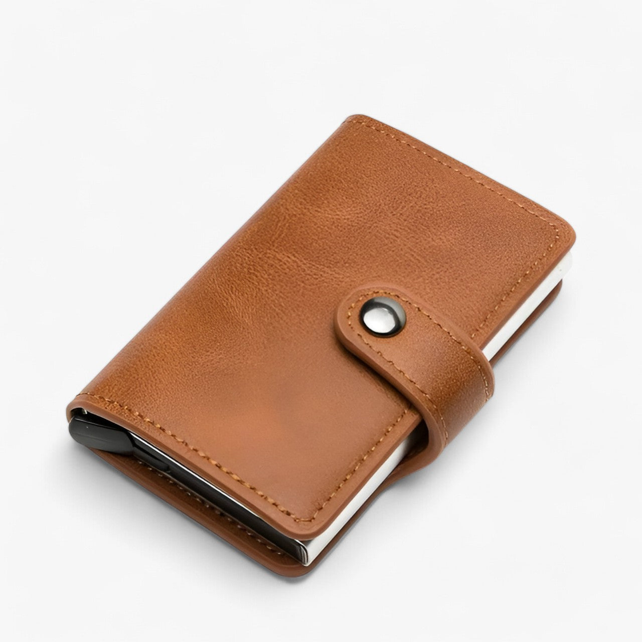 Portafoglio RFID Sicuro - Eleganza e Protezione NFC Uomo - Marrone - eleganza portafoglio portafoglio rfid protezione rfid sicuro uomo wallet wallets womens wallet - Concept Palermo