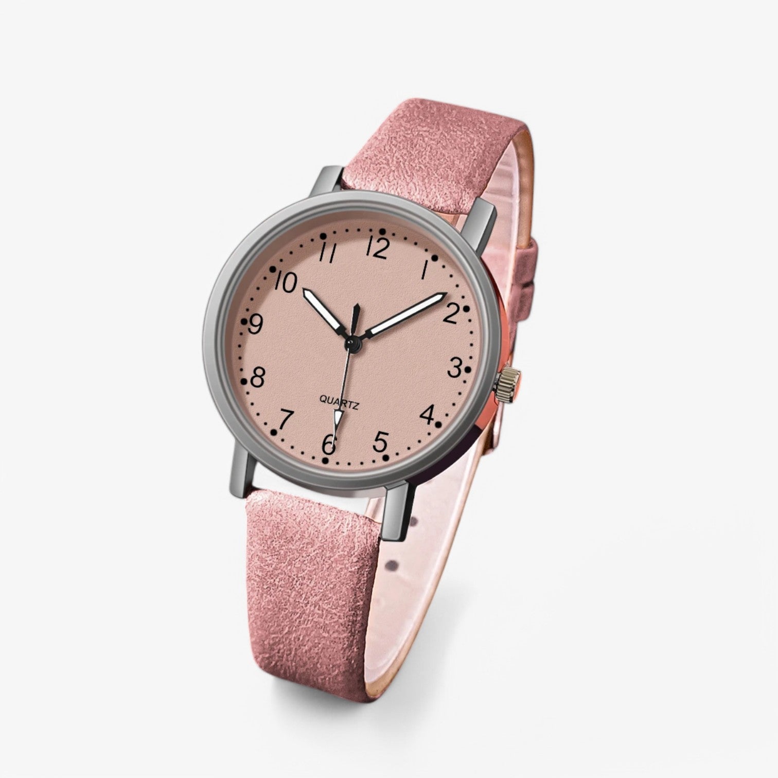 Orologio da donna vintage - confortevole Pelle - Rosa - confortevole donna ladies watch orologio orologio donna pelle vintage watch watch for women watches - Concept Palermo