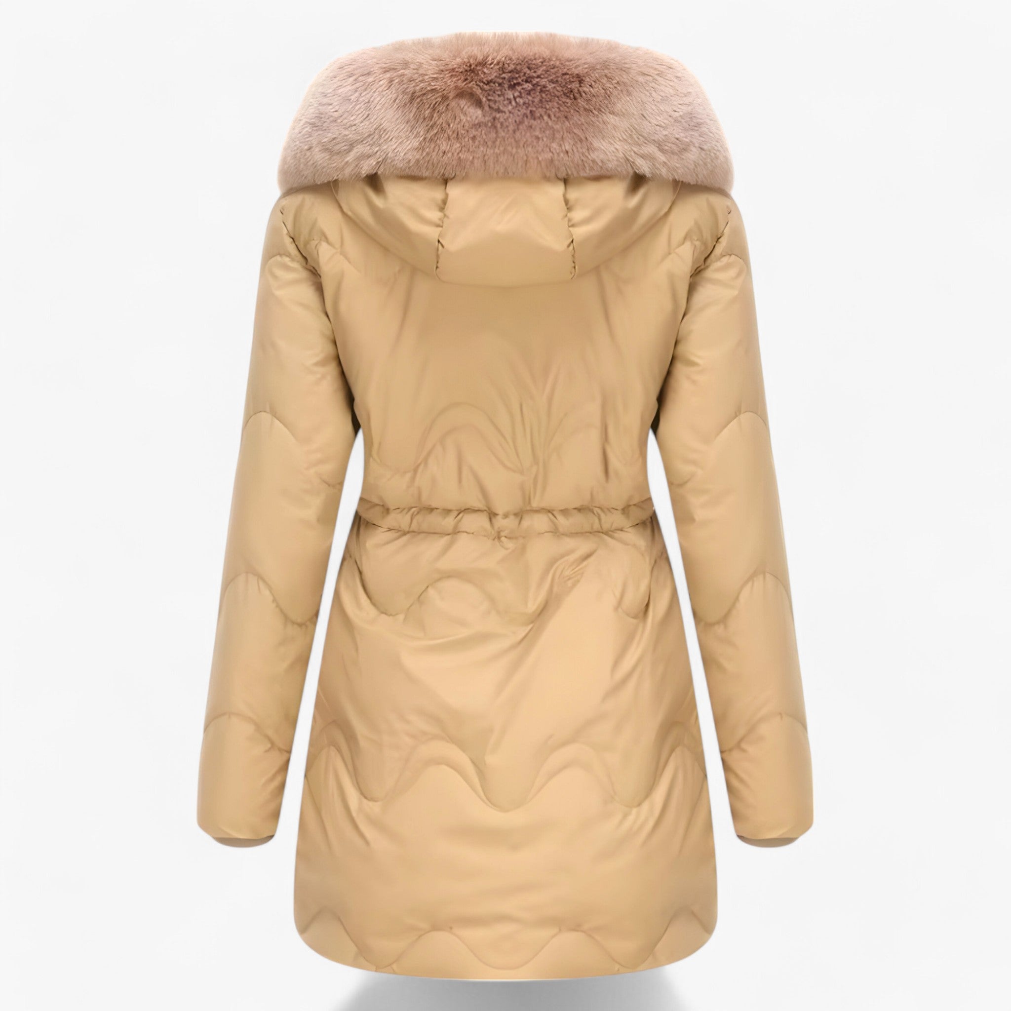 Piumino invernale - con cappuccio e pelliccia spessa per un massimo calore Uomo - Kaki - Bestseller-tag calore cappuccio invernale massimo pelliccia piumino piumino invernale spessa - Concept Palermo