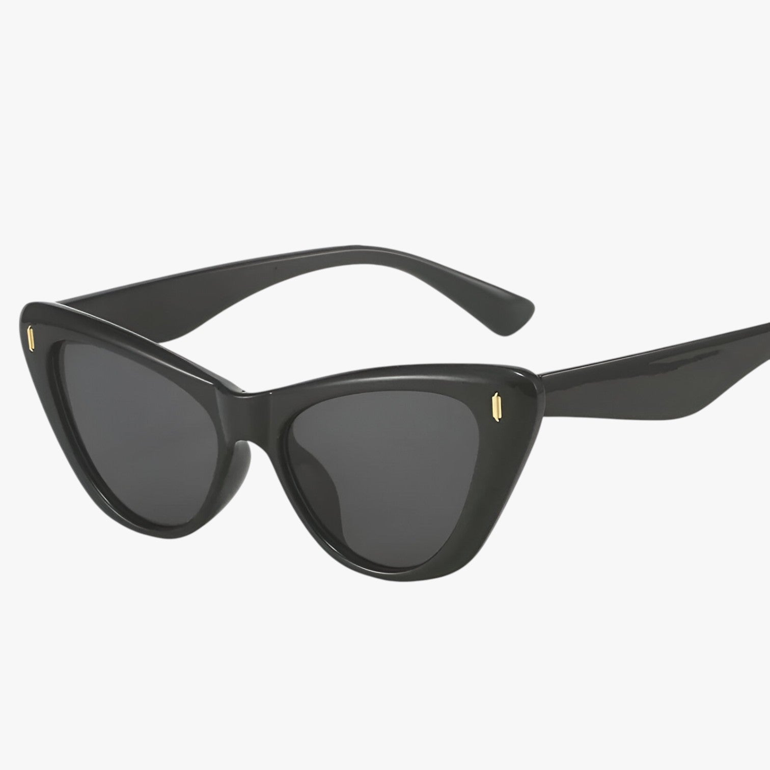 Vintage Chic - Occhiali da sole Cat-Eye Ovali per protezione UV - Nero grigio MULTI - chic Fashion Sunglasses occhiali ovali polarized sunglasses women protezione sole sunglasses vintage vintage chic - Concept Palermo