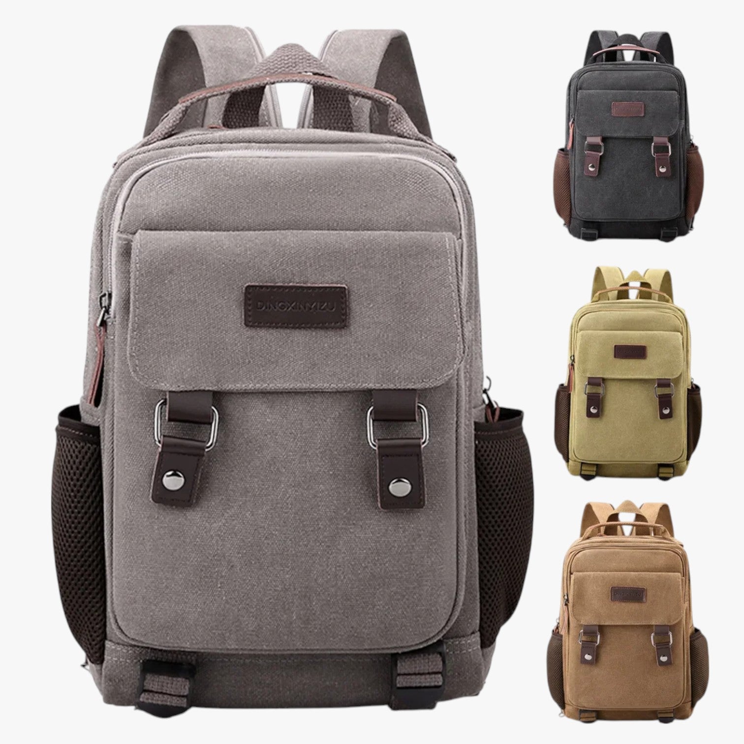 Mini Zaino Uomo Multiuso in Canvas - - bag Bags bags for men canvas mens bag multiuso uomo zaino zaino uomo - Concept Palermo