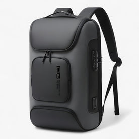 Zaino Uomo Impermeabile con Porta USB per Laptop, Lavoro e Viaggio - Grigio 47 x 30 x 16cm - acqua Backpacks bags Men porta resistente uomo Waterproof zaino zaino resistente - Concept Palermo
