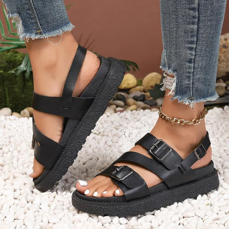 Sandali Vegani Amel™ in Lona per Donna - Perfetti per l'Estate - - amel amel™ - sandali vegani in lona per l'estate - €25 estate Footwear lona sandal sandali vegani women - Concept Palermo