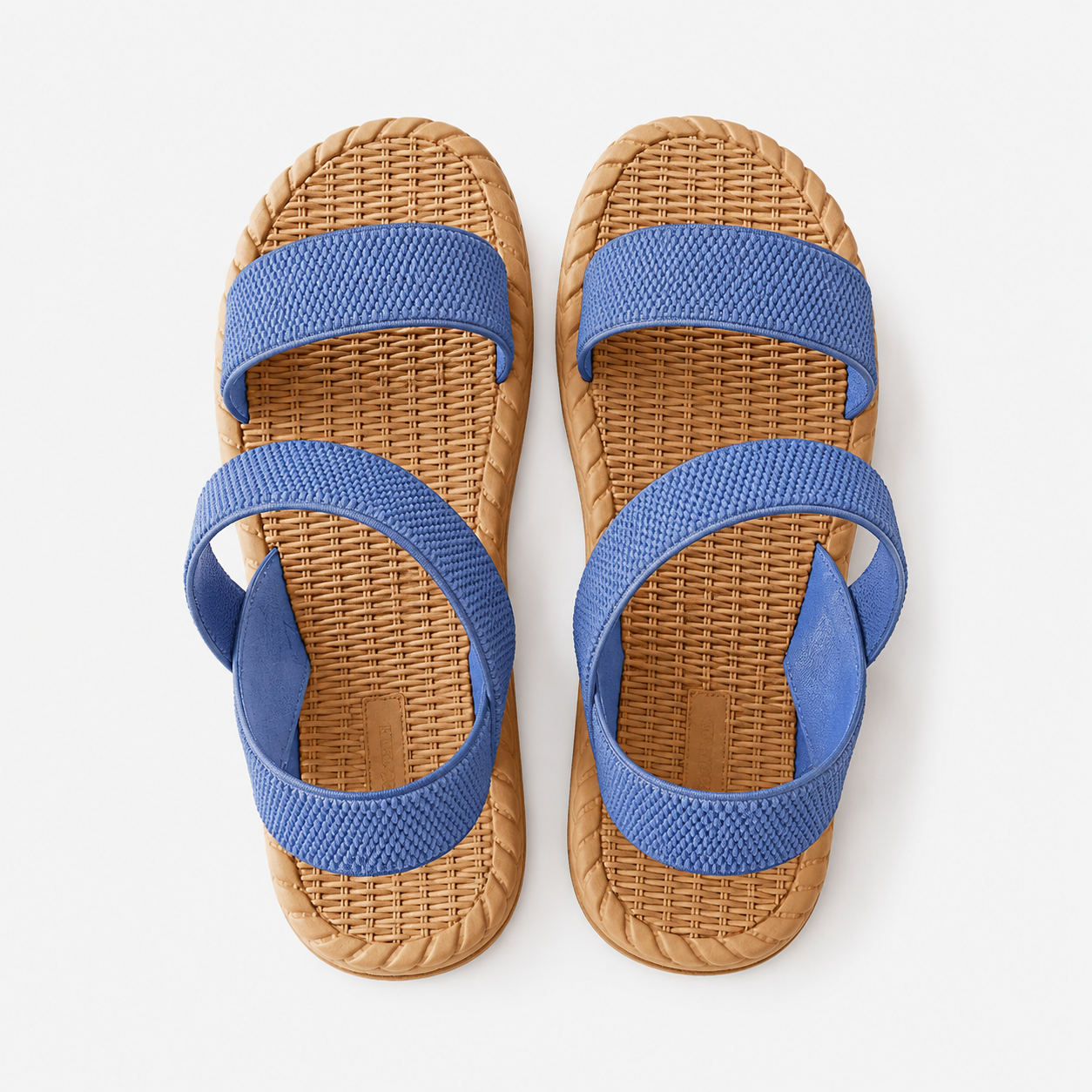 Comfortabele lage sandalen