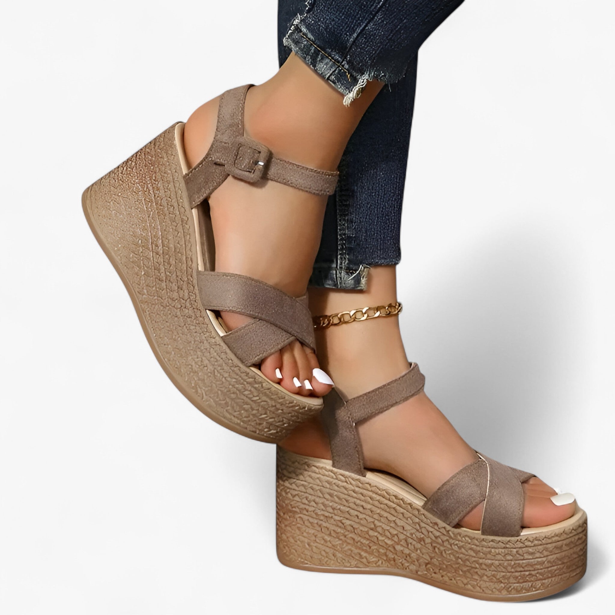 Sandalias de tacón cómodas