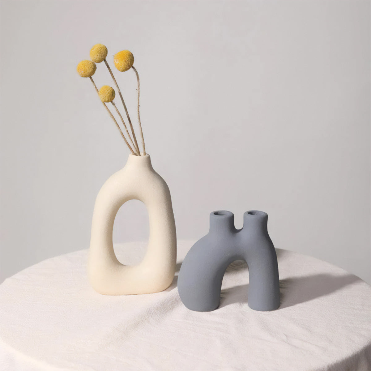 Vasi in ceramica opaca sofisticati Decorazioni da tavolo senza tempo e stilose - - ceramica Decor decorazioni Flowerpots home & garden opaca sofisticati stilose tavolo tempo Vases - Concept Palermo