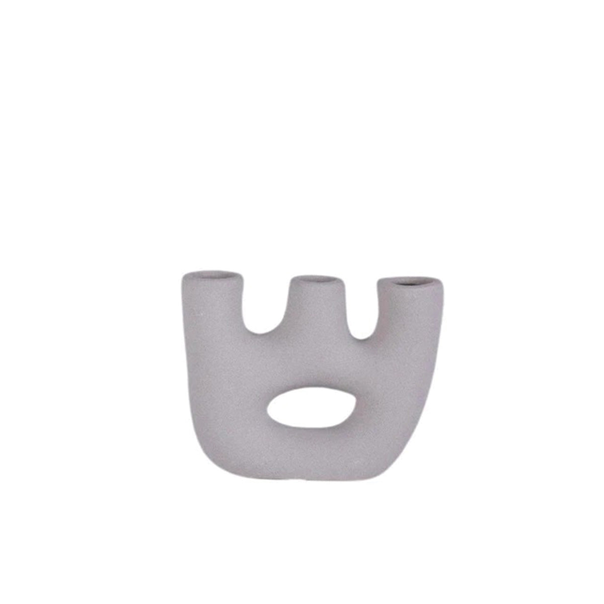 Vasi in ceramica opaca sofisticati Decorazioni da tavolo senza tempo e stilose - Grigio - ceramica Decor decorazioni Flowerpots home & garden opaca sofisticati stilose tavolo tempo Vases - Concept Palermo