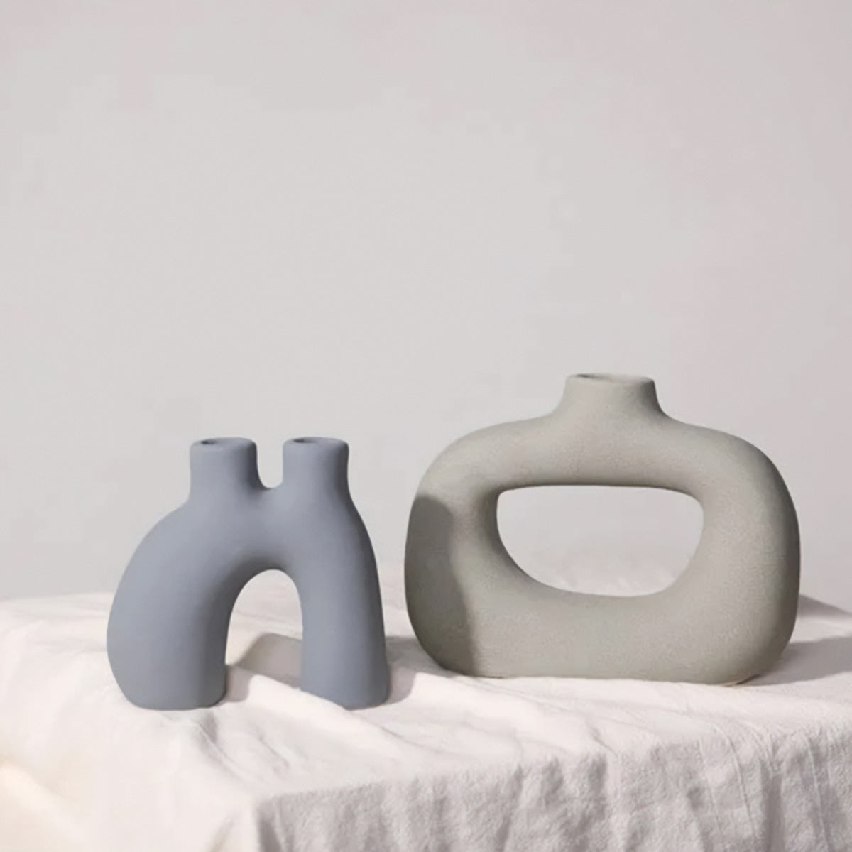 Vasi in ceramica opaca sofisticati Decorazioni da tavolo senza tempo e stilose - - ceramica Decor decorazioni Flowerpots home & garden opaca sofisticati stilose tavolo tempo Vases - Concept Palermo
