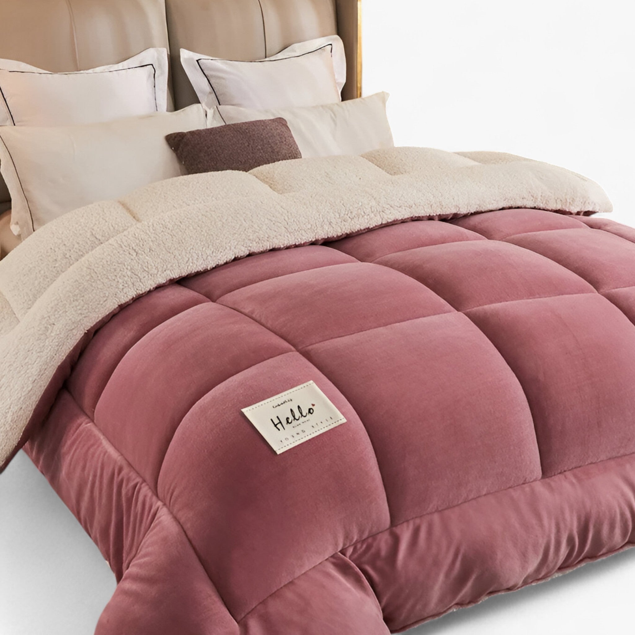 Piumino Matrimoniale 4 Stagioni in Microfibra Anallergica - Ultra Morbido e Traspirante - - home & garden huis & tuin letto piumino piumino letto resistente uomo - Concept Palermo