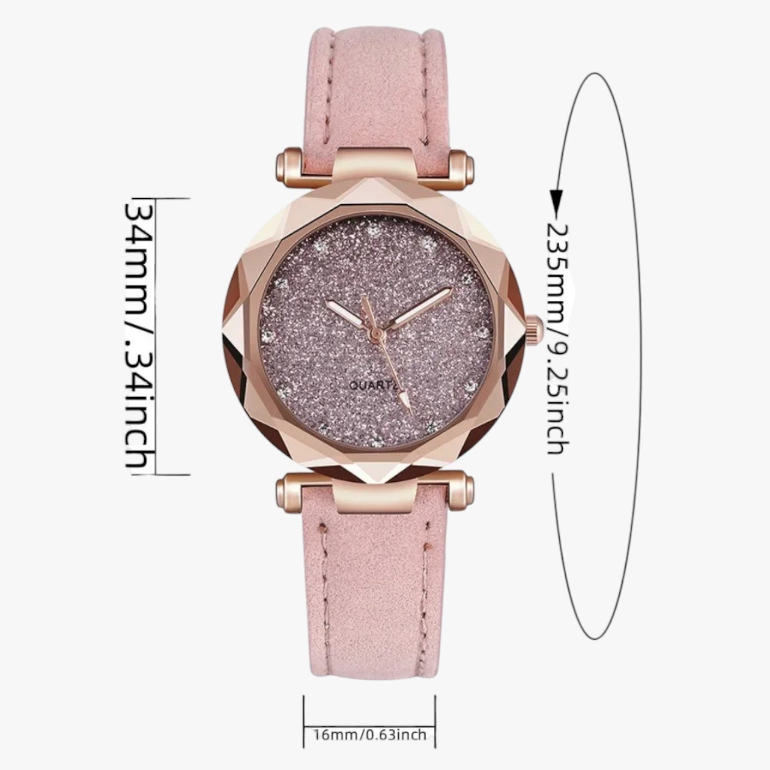 Orologio Starry Sky Rose Silver Uomo - - female watch ladies watch orologio orologio starry starry uomo watch watch for women watches - Concept Palermo