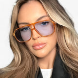 Eunice Aviator Zonnebril - Luxe UV400 Bescherming voor Dames