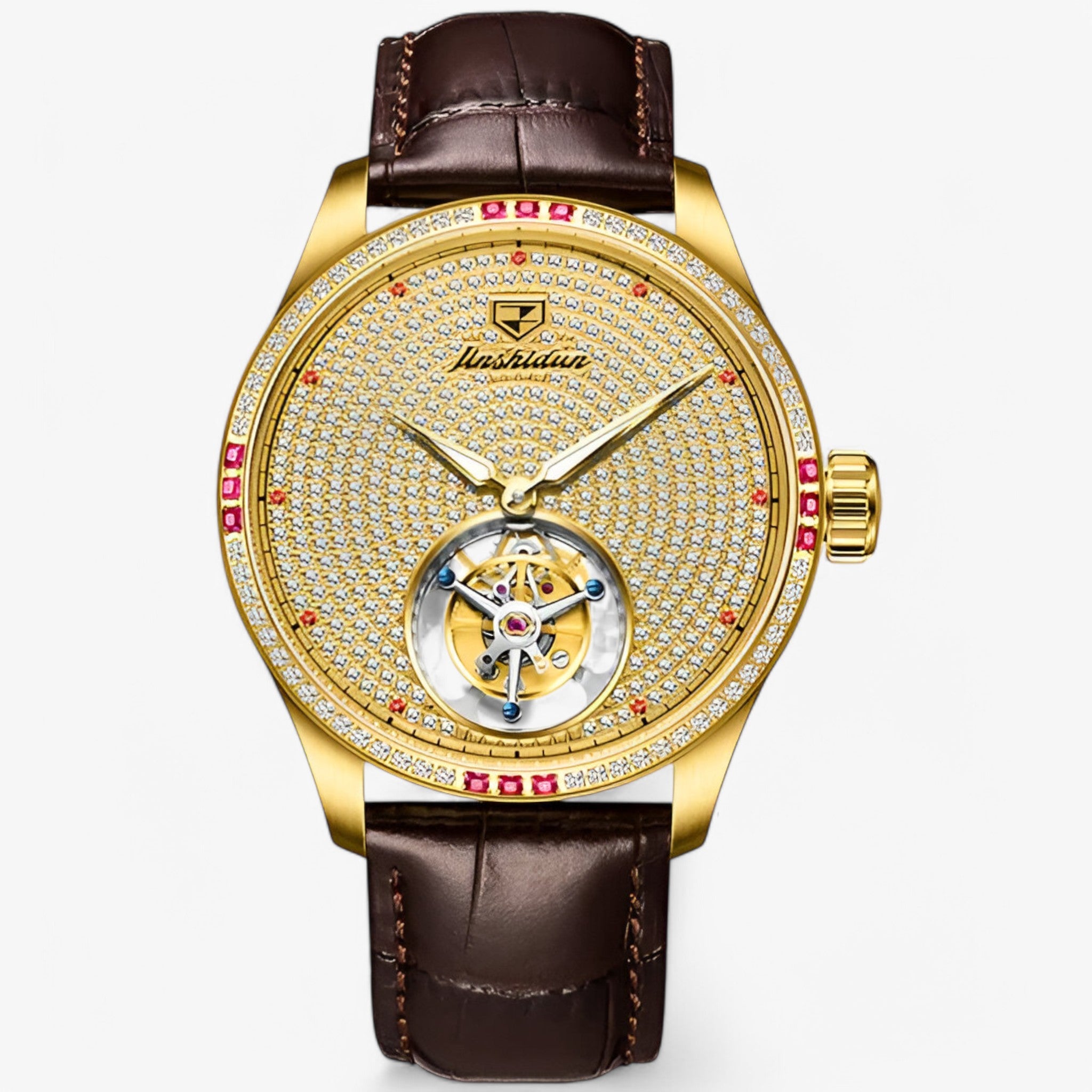 Orologio Meccanico Tourbillon di Lusso - Oro - accessoires horloges meccanico orologio orologio meccanico tourbillon watches - Concept Palermo