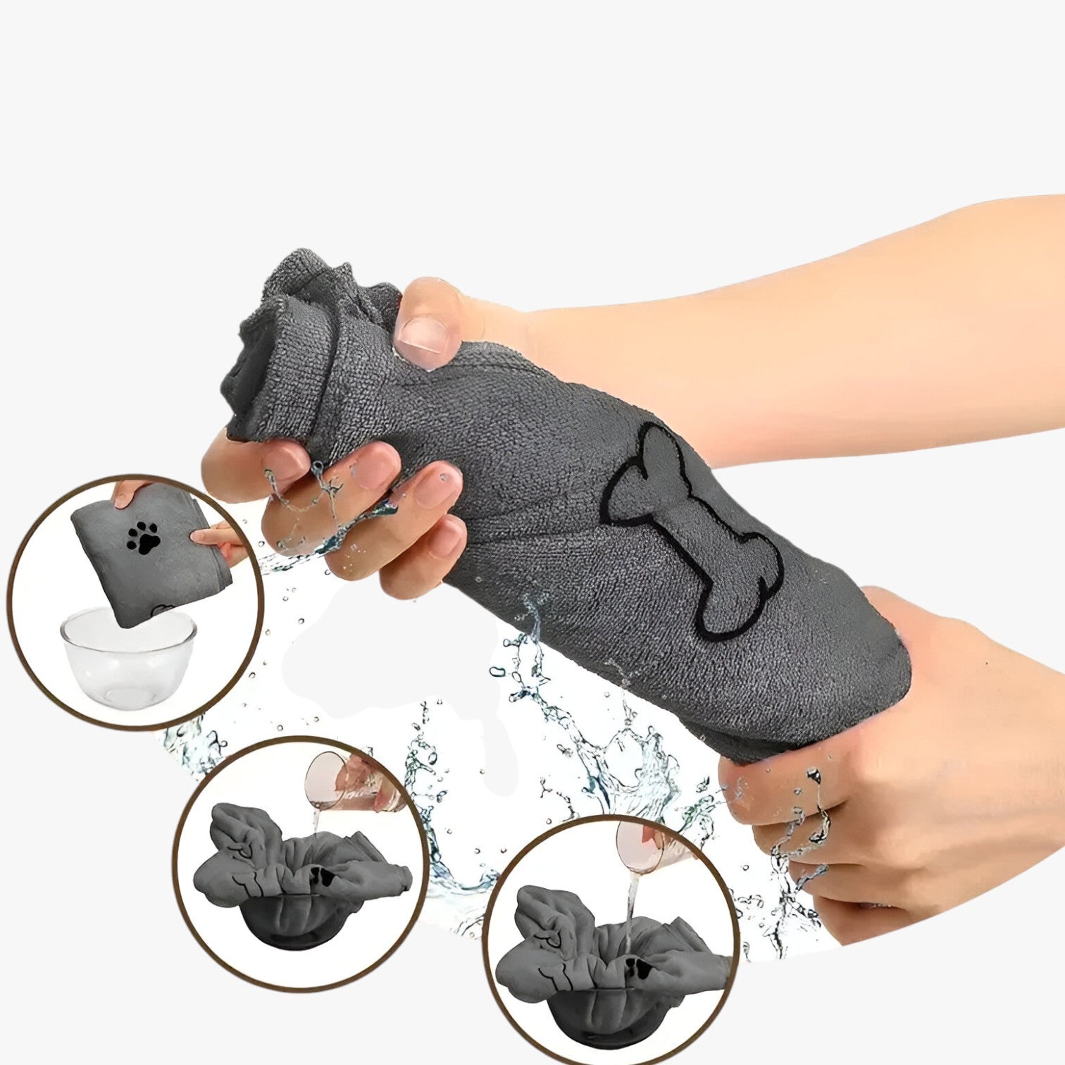 Asciugamano in Microfibra ad Asciugatura Rapida per Cani e Gatti - - asciugamano asciugamano microfibra asciugatura cani gatti microfibra pet pet accessories PET SUPPLIES pets & supplies rapida - Concept Palermo