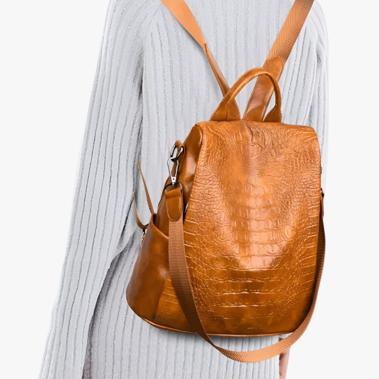 Zaino Antifurto Uomo in Vera Pelle Morbida Nero - Design Lusso Elegante - - antiscippo Bags mackenzie | zaino in pelle morbida antiscippo di lusso- €25 morbida pelle uomo women bags Women's handbags zaino zaino pelle - Concept Palermo