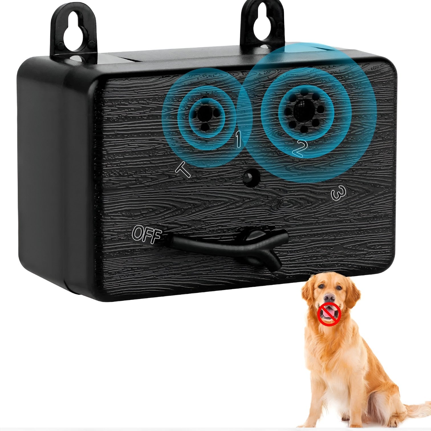 Anti Abbaio Ultrasuoni Ricaricabile UL2025 per Cani - Sicuro, Impermeabile, Portatile - M Nero - abbaio anti dispositivo dispositivo anti impermeabili pet petproduct Pets pets & supplies sicuri ultrasuoni - Concept Palermo