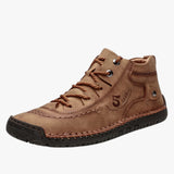 Casual herenschoenen van handgenaaid leer: comfort bij elke stap