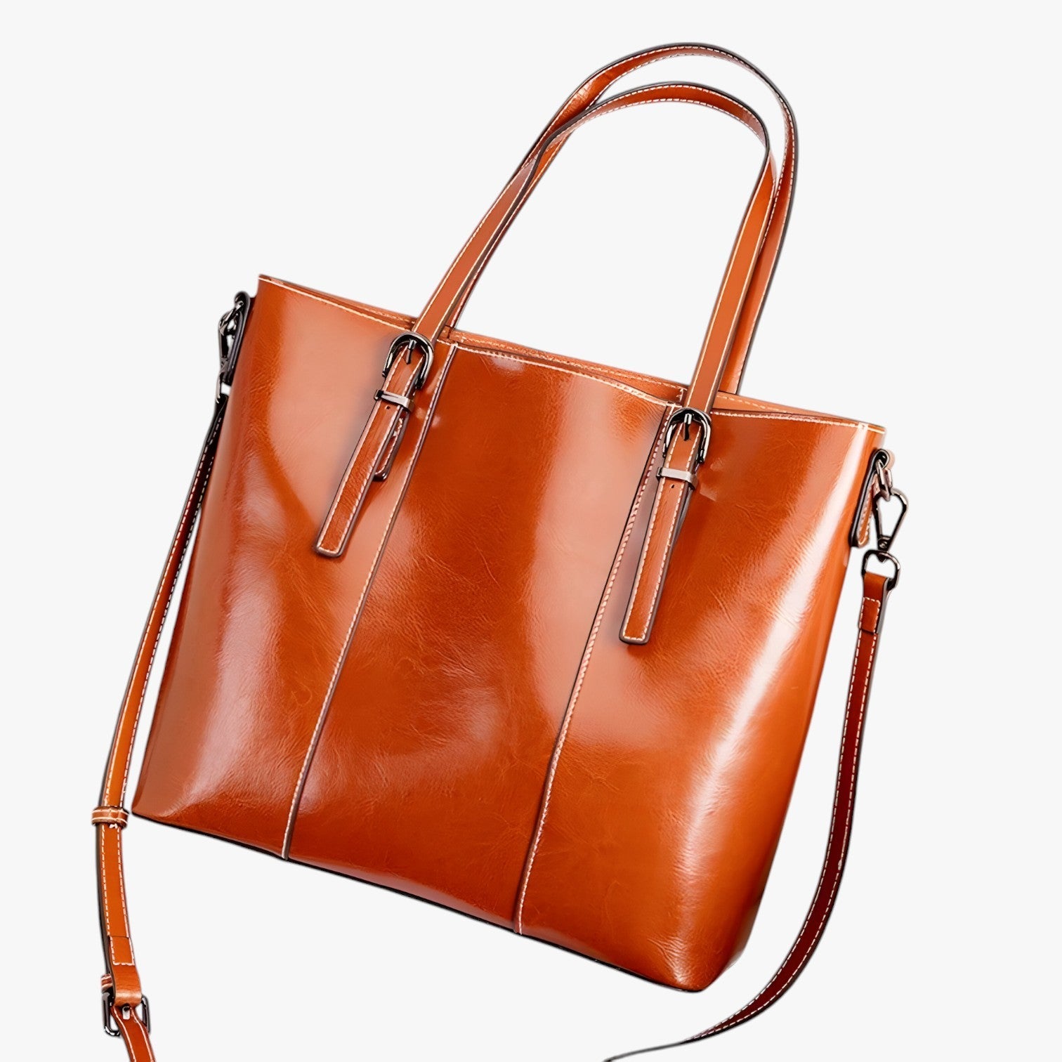 Borsa in pelle - Spaziosa, comoda e per il lavoro Donna - - Bags borsa borsa pelle comoda donna handbags lavoro pelle spaziosa women bags - Concept Palermo