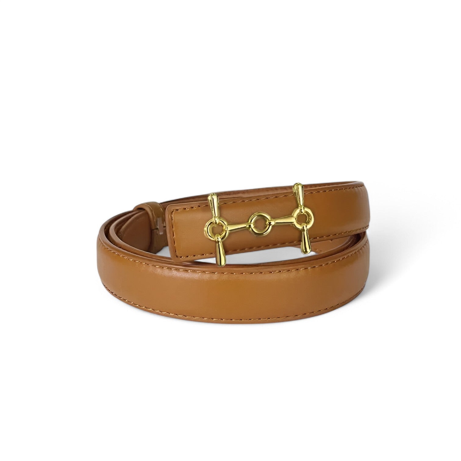 Design senza tempo e vestibilità Pelle - cammello 110cm - belts design design tempo pelle tempo vestibilità waist belt for women Womens belt - Concept Palermo