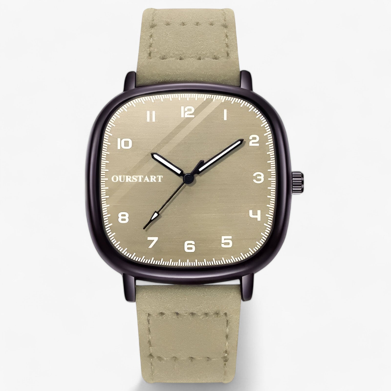 Orologio Vintage in Pelle per Giovani e Adulti - Beige - adulti giovani ladies watch orologio orologio vintage pelle vintage watch for women watches womens watch - Concept Palermo