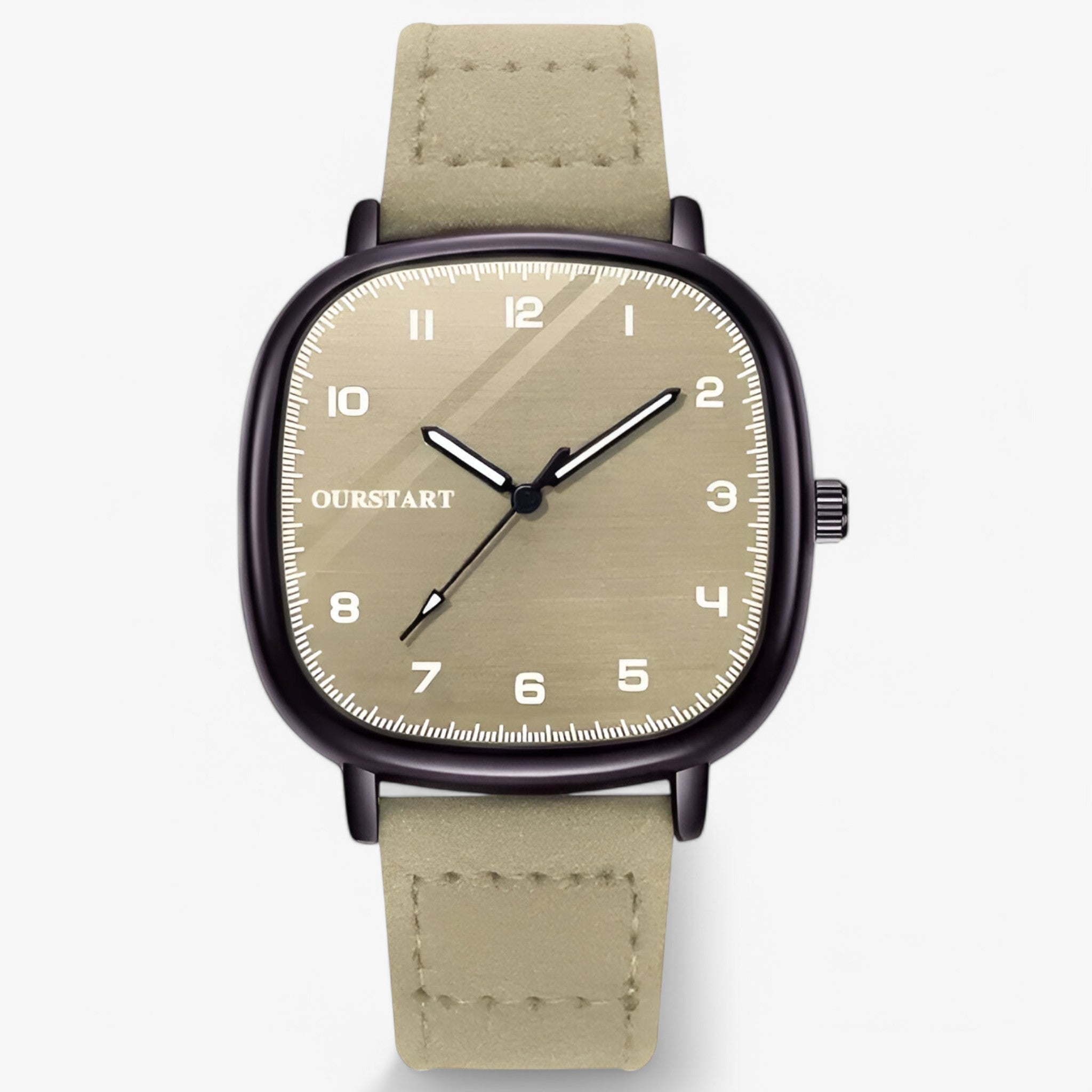 Orologio vintage con quadrante quadrato - Grigio - female watch orologio orologio vintage quadrante quadrato vintage watch for women watches - Concept Palermo