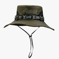 Sombrero de verano para hombre con protección UV y red transpirable