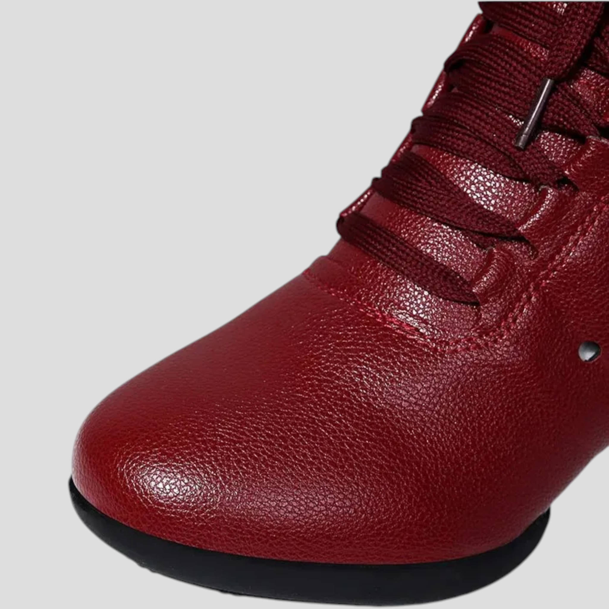 Stivali bianchi in vera pelle con lacci e cerniera Donna - - bianchi BOOTS Boots & Shoes cerniera donna lacci pelle shoes stivali stivali bianchi - Concept Palermo