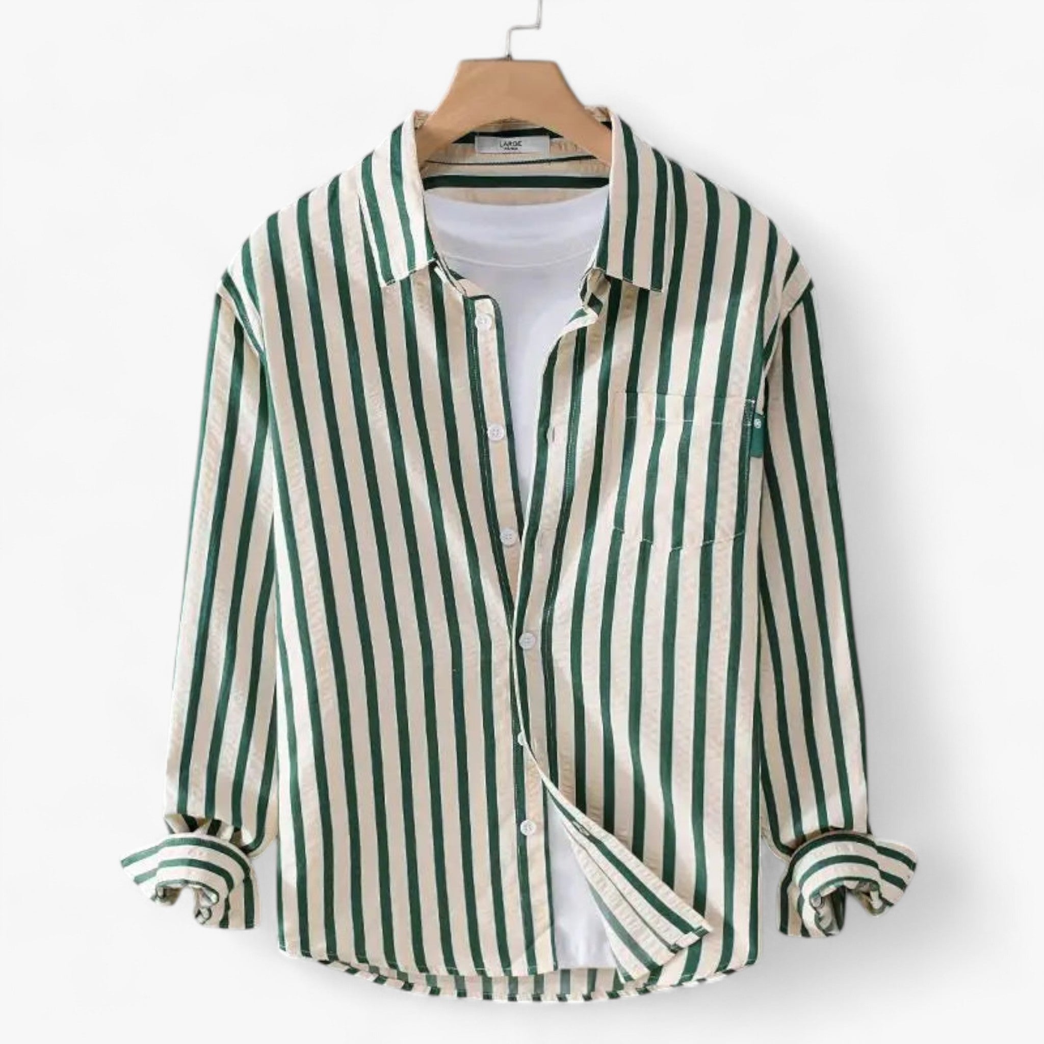 Polo Shirt - Ideale per uno Stile Sofisticato ed Uomo - Verde - D058 men's top clothes polo polo shirt shirt sofisticato stile uomo - Concept Palermo