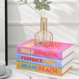 Moderne en vrolijke woonkamerdecoraties, set van 3 stuks meerkleurig keramiek