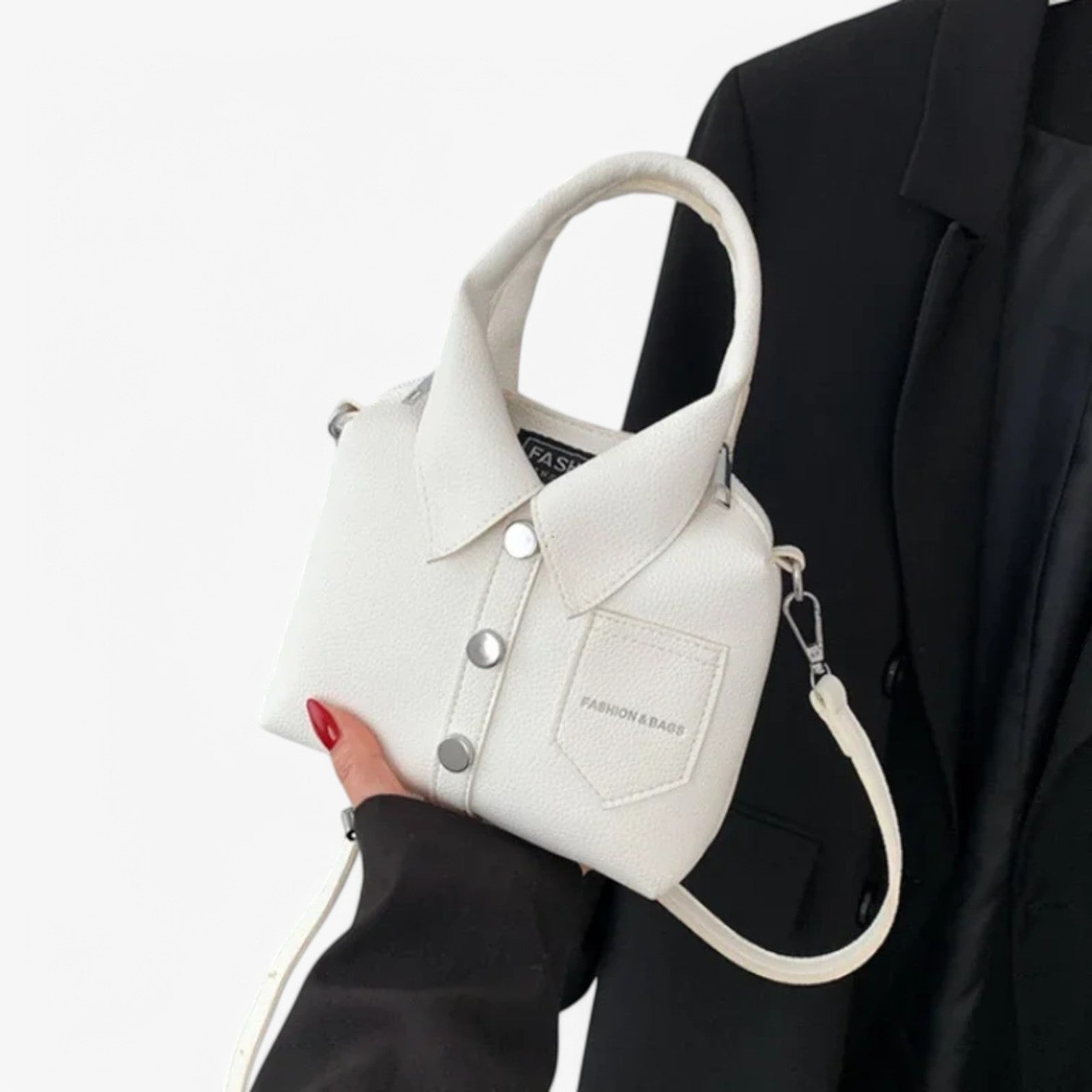 Borsa a Tracolla Donna Nera in PU Piccola Elegante per Sera e Giorno - - bag bags borsa borsa tracolla comodità compatta design donna handbags quotidiana women bag - Concept Palermo