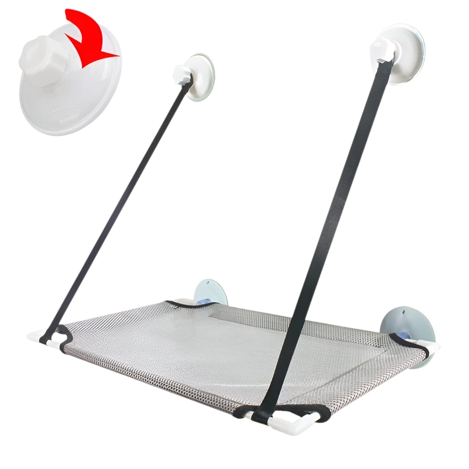 Lettiera per gatti Sunny Window - Grigio a strato singolo - gatti lettiera lettiera gatti pet PET SUPPLIES petproduct Pets pets & supplies sunny window - Concept Palermo
