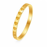 Glanzend en tijdloos - gouden ring voor elke gelegenheid
