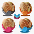 Molde para hamburguesas reutilizable para cocina organizada