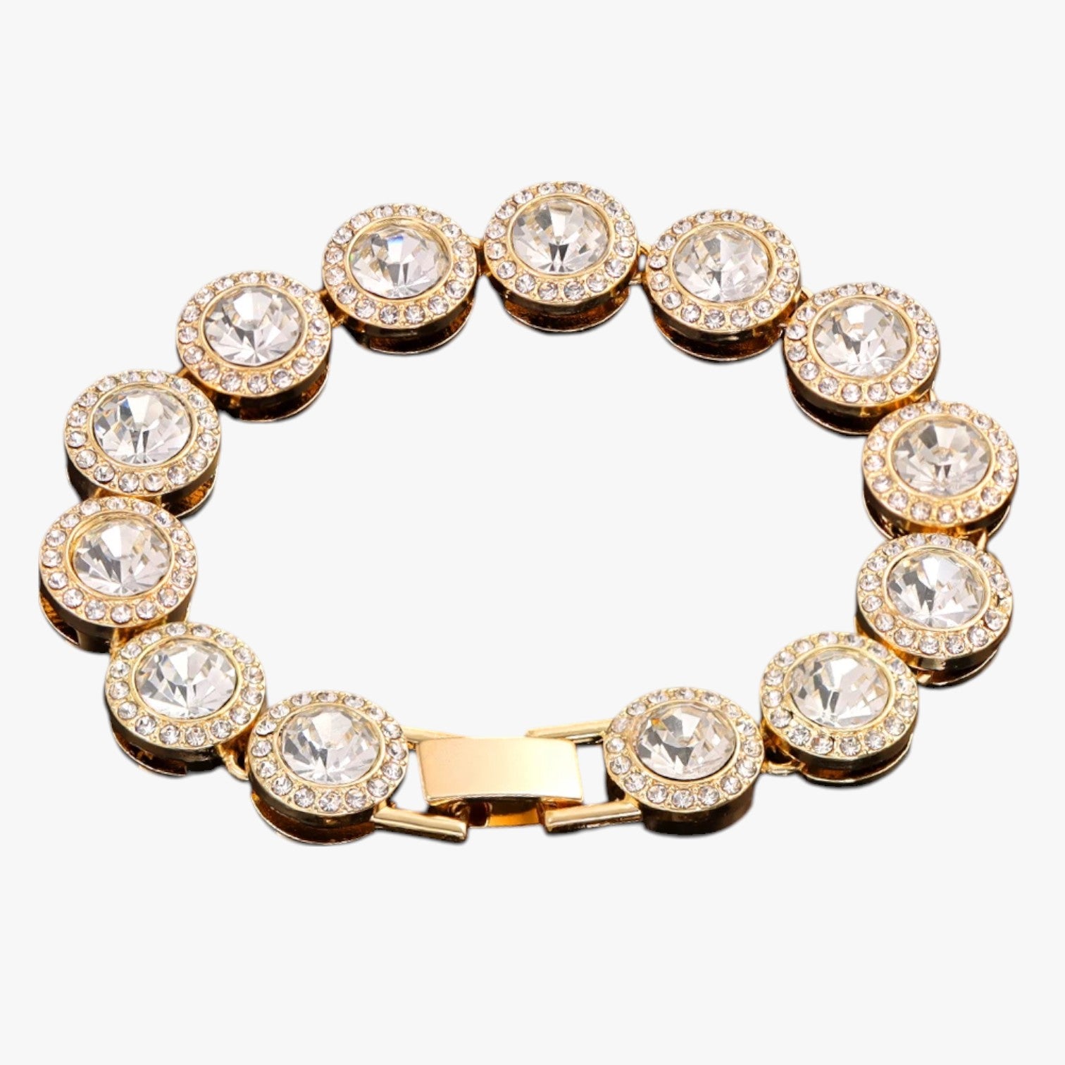 Bracciale Tennis con Ciondoli Cuore & Cristallo – Eleganza Hip Hop per Ogni Occasione Donna - - bracciale bracciale tennis BRACELET BRACELET FOR WOMEN BRACELETS bracelets for women ciondoli cristallo cuore donna eleganza jewelry women bracelets - Concept Palermo