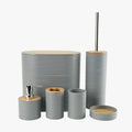 Set completo de baño de 6 piezas organizado Hombre