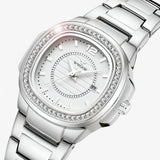 Montre bracelet femme en or avec diamants  