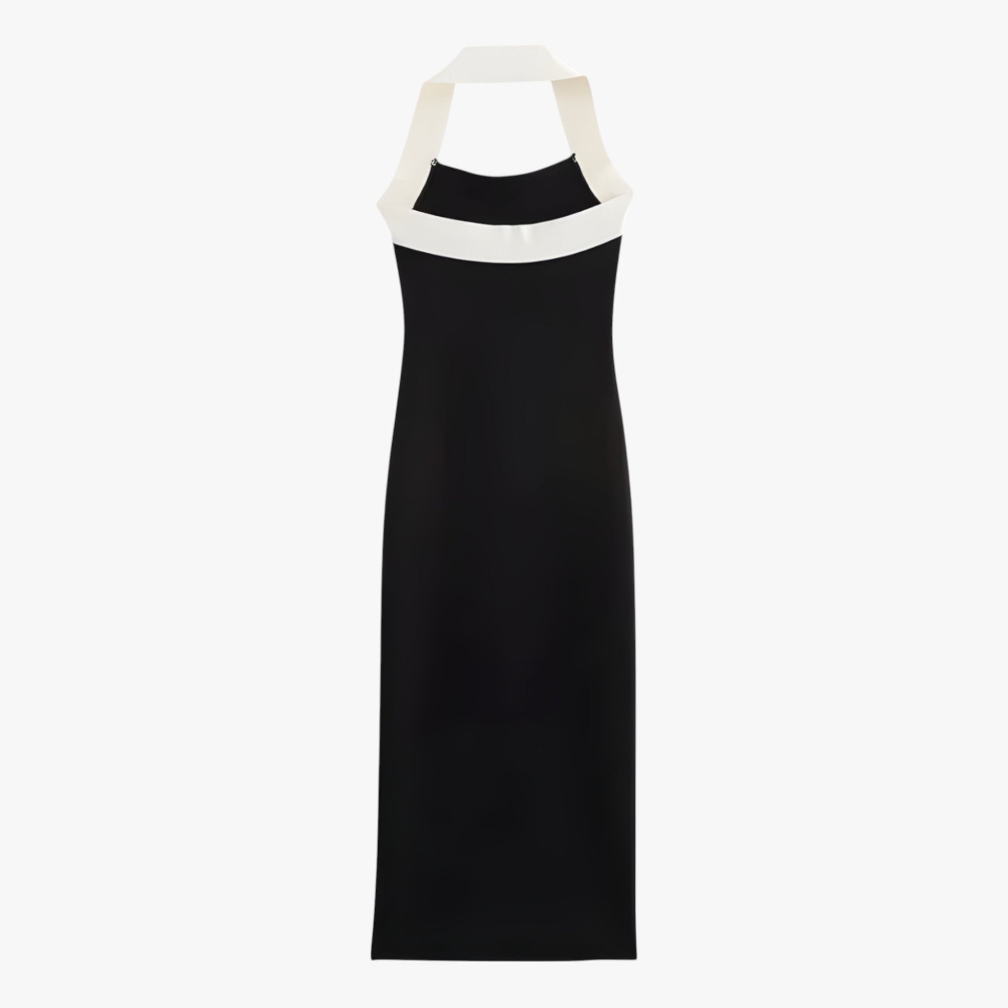 Abito lungo asimmetrico - Eleganza fluida con schiena annodata Donna - - abito abito asimmetrico annodata asimmetrico donna dresses eleganza fluida - Concept Palermo