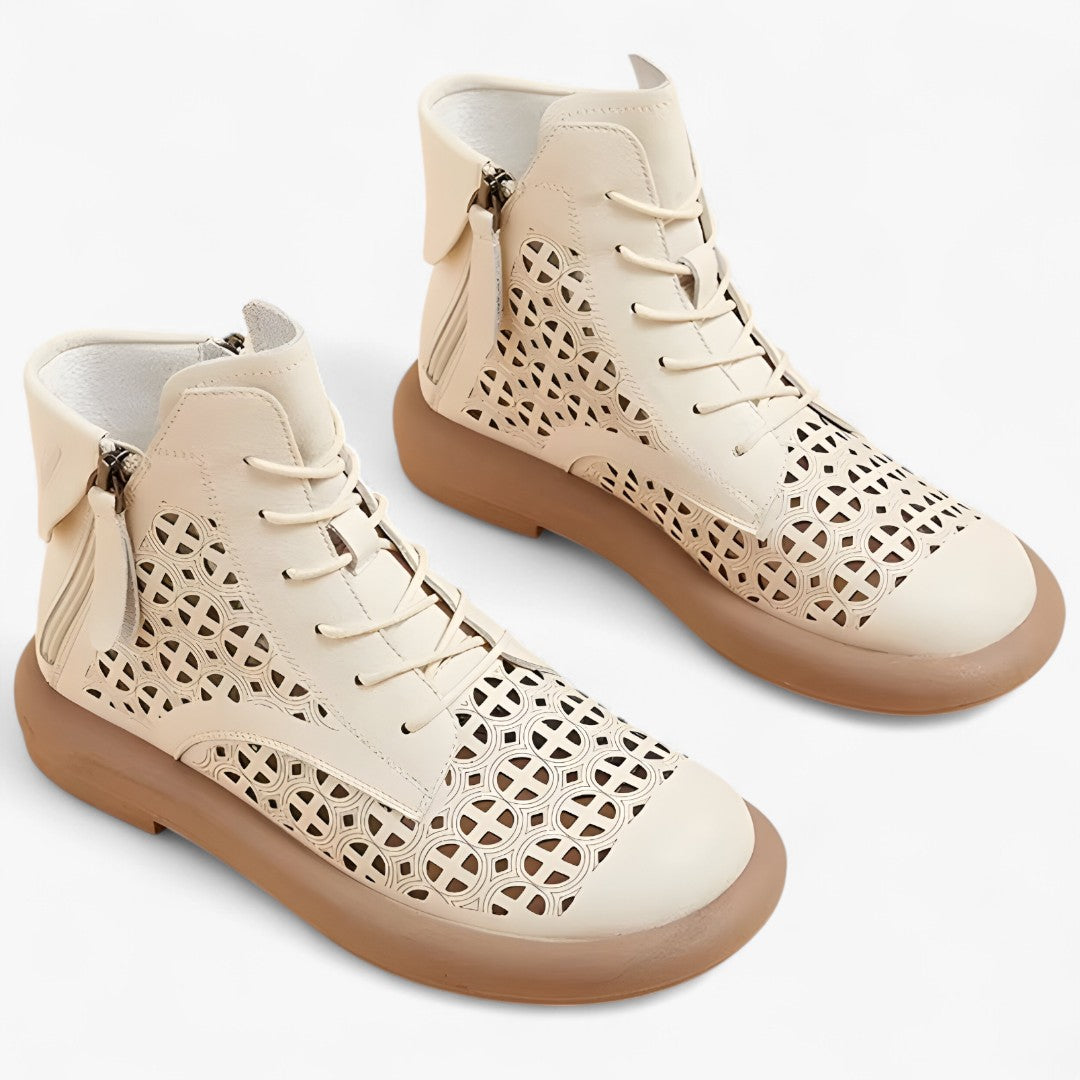 Stivaletti Uomo in Vera Pelle Traforati - Stile Elegante e Traspirante - - BOOTS Boots & Shoes pelle shoes stile stivaletti stivaletti traforati traforati uomo vera - Concept Palermo