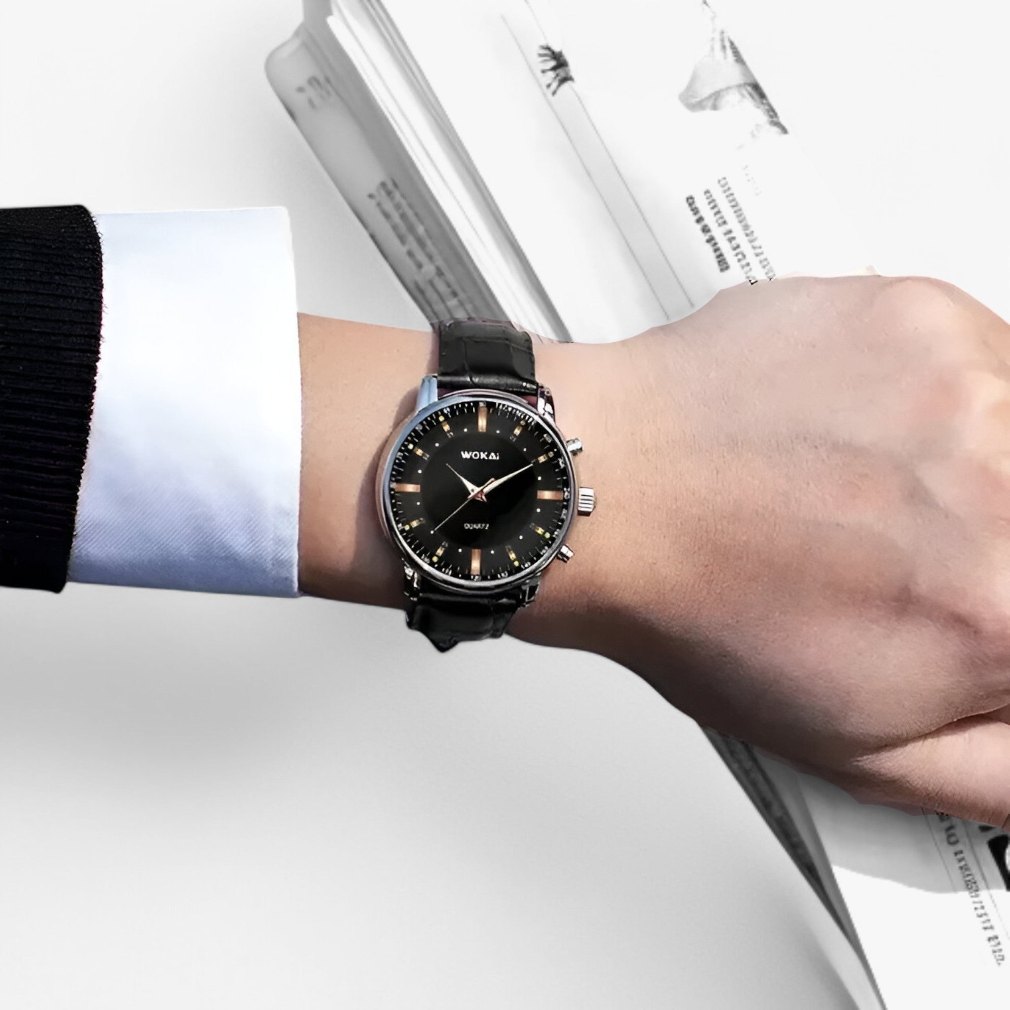 Orologio classico al quarzo Oro Uomo - - accessoires horloges orologio orologio quarzo quarzo uomo watches - Concept Palermo