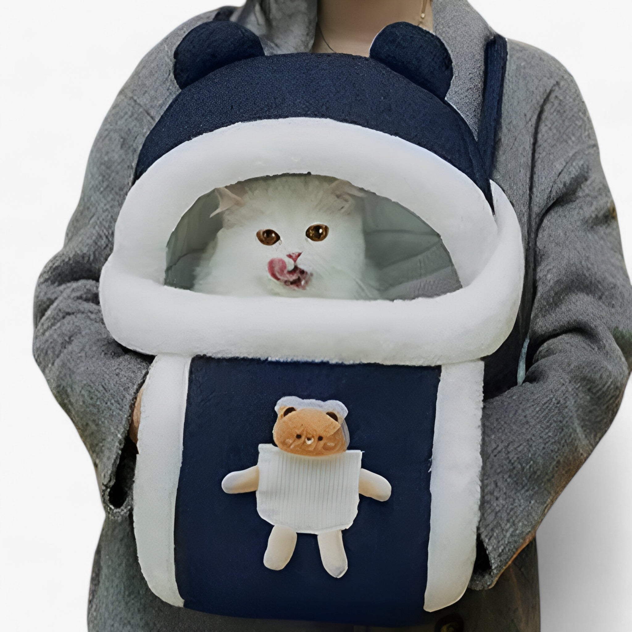 Borsa per gatti in peluche caldo - Comoda e sicura per viaggiare Uomo - Blu - borsa borsa gatti caldo comoda gatti peluche pets & supplies sicura - Concept Palermo