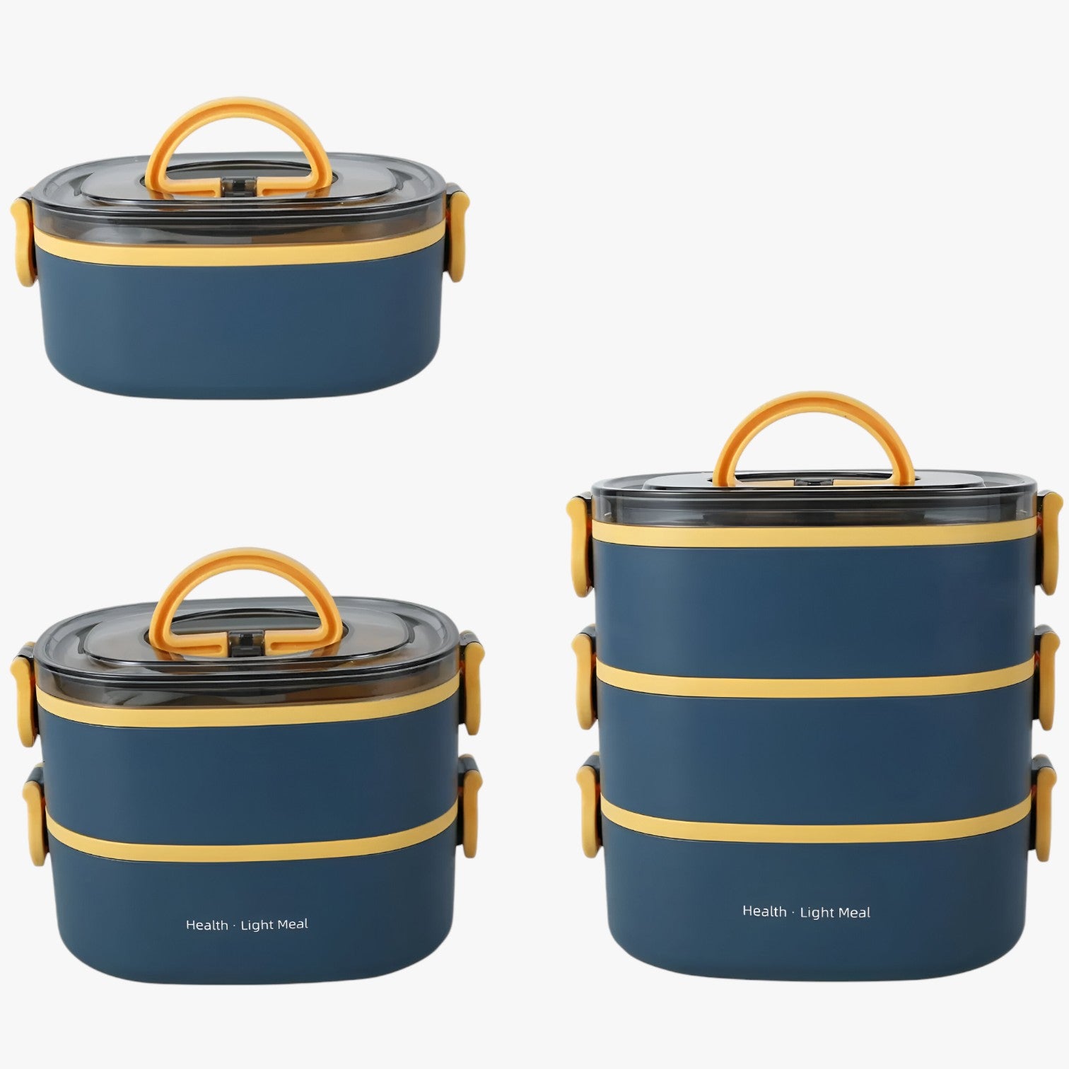 Scatola Pranzo da 2000ML a Prova di Perdite con 3 Scomparti Uomo - - Kitchen kitchen & dining lunch box perdite pranzo prova scatola scatola pranzo scomparti uomo - Concept Palermo