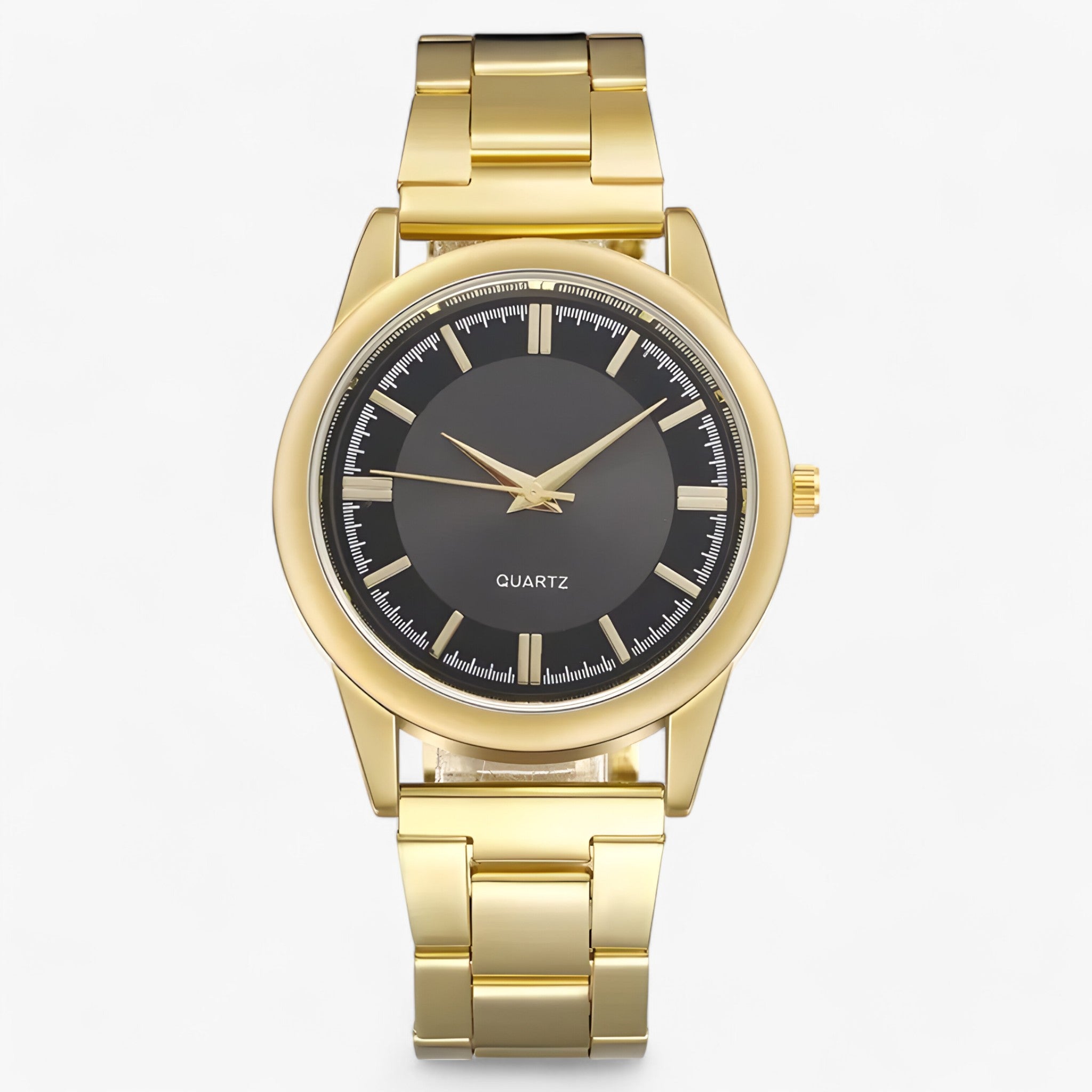 Quarzo Classico - Senza Tempo & Versatile Uomo - Oro Nero - accessoires horloges quarzo tempo uomo versatile watches - Concept Palermo
