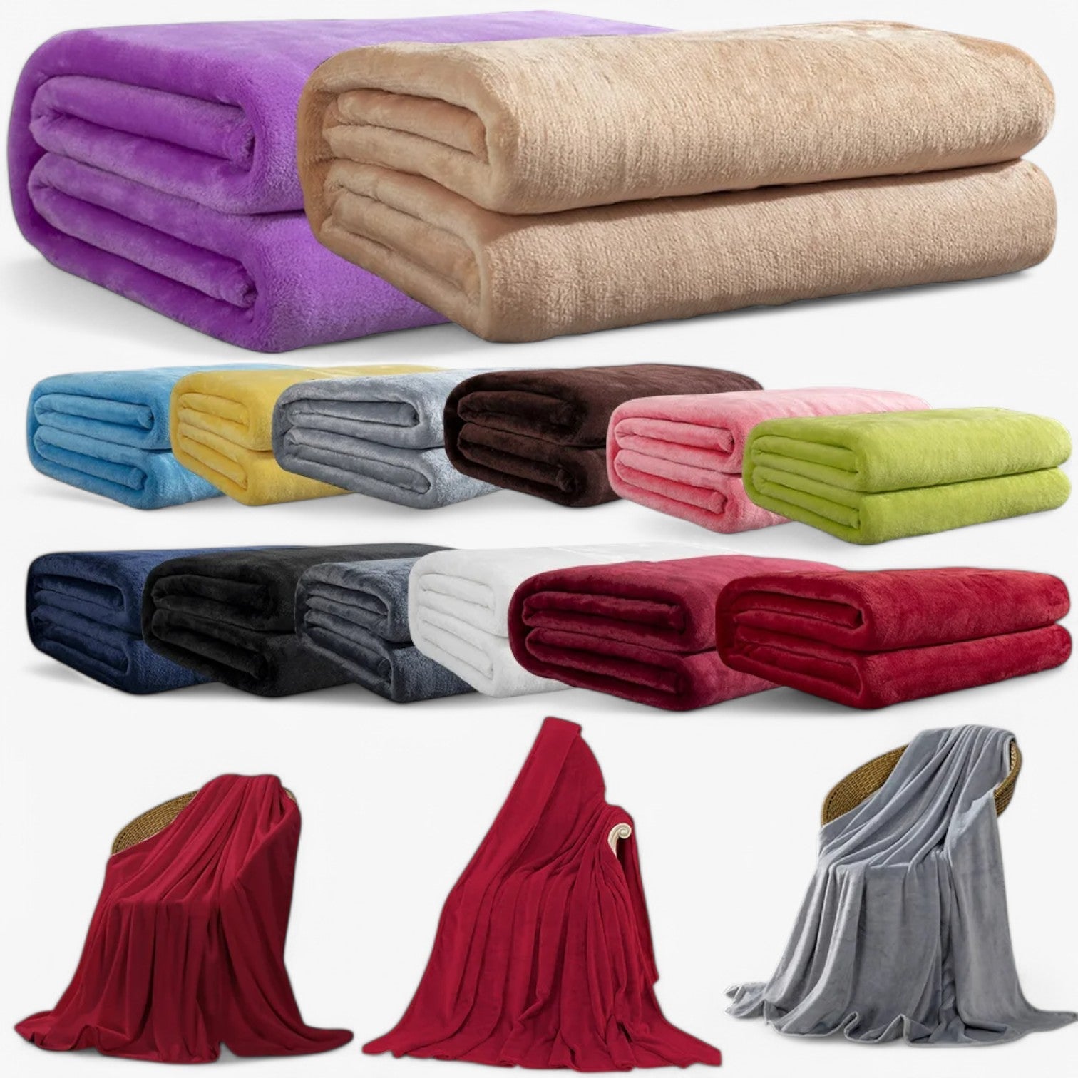 Coperta morbida in flanella – Calore e comfort per ogni stanza - - bedroom calore comfort coperta coperta morbida flanella Home home & garden morbida ogni - Concept Palermo