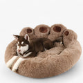 Cama peluda y confortable para perros