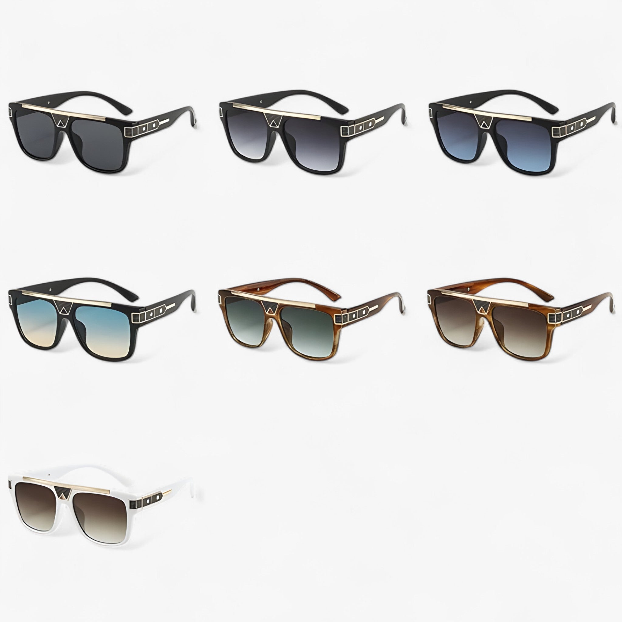 Occhiali da sole vintage con montatura pilota Uomo - - Fashion Sunglasses men sunglasses polarized mens sunglasses montatura occhiali occhiali sole pilota Polarized man sunglasses polarized sunglasses women sole Sunglasses sunglasses polarized men uomo vintage - Concept Palermo